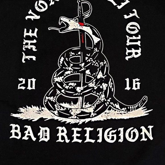 Bad Religion, Vox Populi 2016 Tour Shirt, 2-Sided Graphics, Size XL - Picture 4 of 5